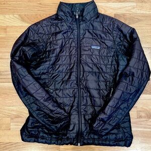 Patagonia Women’s Nano Puff Jacket (Black size Large)